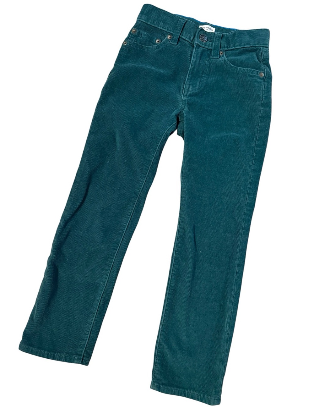 Crewcuts Green Thin Corduroy Pants Size 6